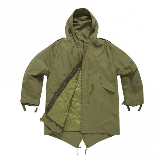M51 Fish Tail Parka with Liner Olive Green – Army and Navy
