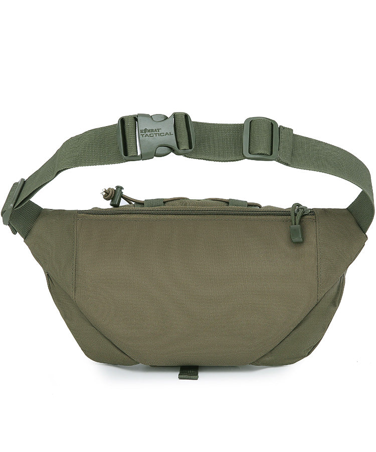 Tactical Waist Pack Bag Black Fanny Packs WR Hip Belt Bag Pouch for Hiking Climbing Outdoor Bumbag