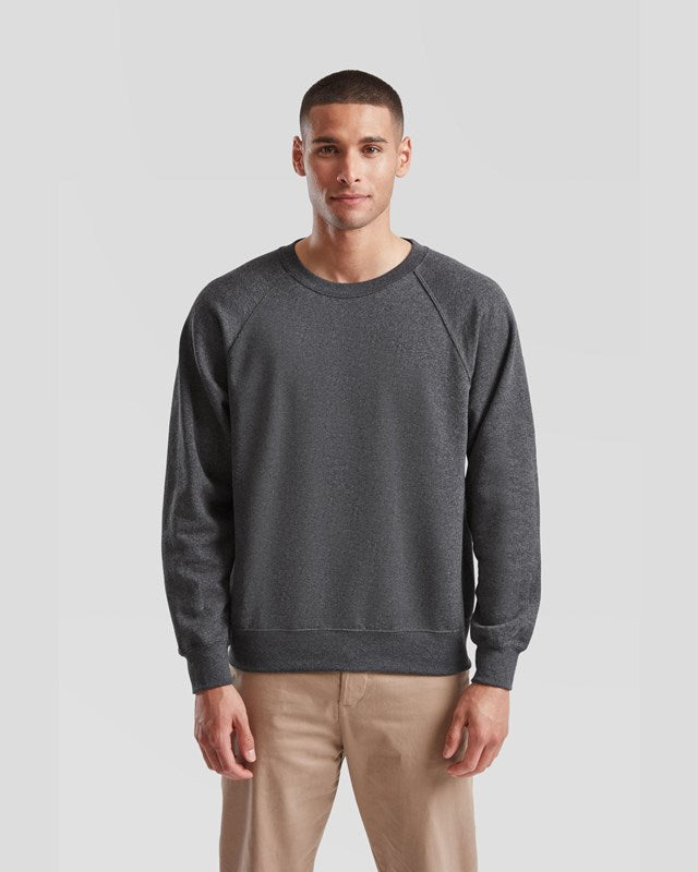 Sweatshirt Crewneck Velvet - Gris Heather - Taille M - Coupe Décontractée